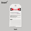 Ansairui Economy 'Do Not Start' Safety Tags, 50-Pack