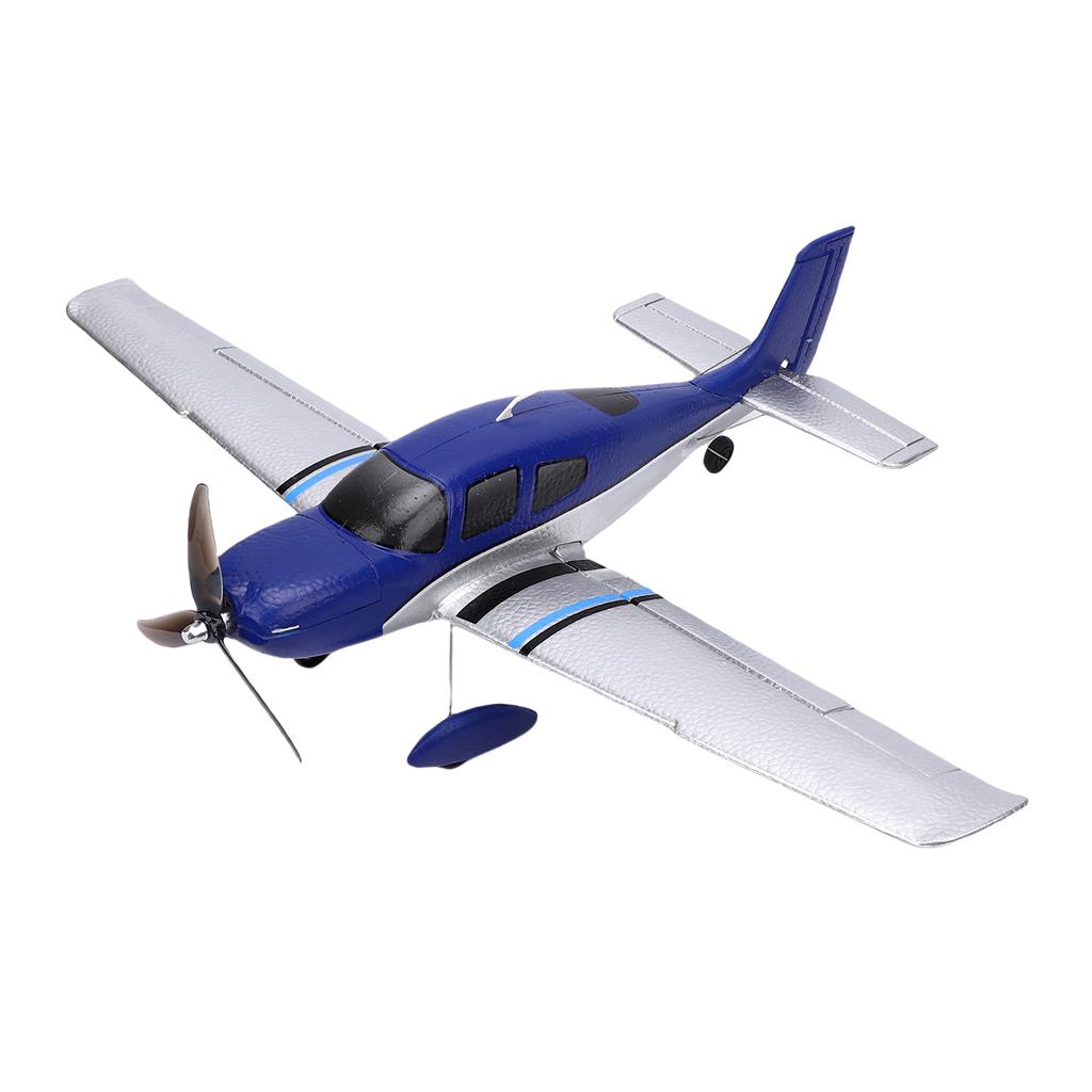 2.4G RC Stunt Plane, 5CH EPP Foam Remote Control Airplane with Brushless Motor, LED Lights, Timer Alert for Beginners Adults