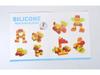 Silicone Teething Building Blocks for Babies - Chewable, Large Pieces, Early Education Toy for 6+ Months