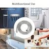 Flexible Stainless Steel Plumbing Hose Shower Head Tube Flexible Bathroom Pipe 1m Bath Accessories