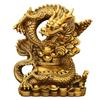 Feng Shui Copper Animal Dragon Ornaments Treasure Dragon Zodiac Home Desktop Statues