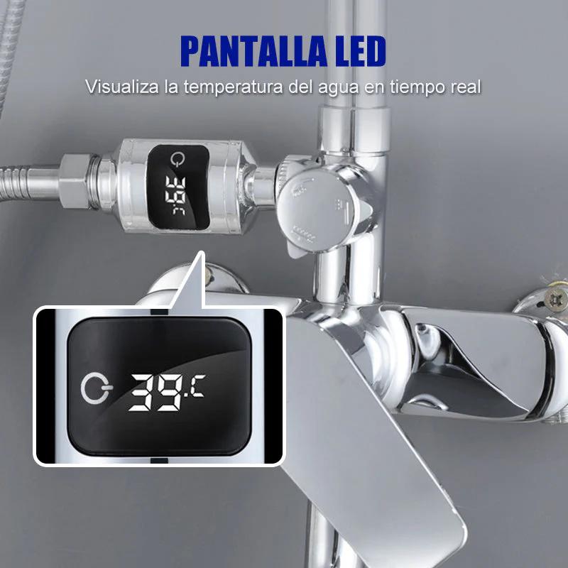 LED Digitales Dusch-Pyrometer Haushalts-Wassertemperatur-Anzeige Monitor Intelligenter Sensor Badezimmer Dusche Badewanne Wasserhahn Zubehör