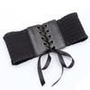 Polyester Elastic Pleated Cummerbunds Strap Rope Elastic High Wide Belt  Ornament