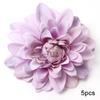 Purple Artificial Flowers Heads Silk Fake Flowers For Home Decor Party Wedding Decoration DIY Valentine's Day Gifts Accessories