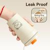 WORTHBUY Office Coffee Mug Plastic Coffee Cup Camping Portable Direct Drinking Cup With Rope Leak Proof Juice Tea Milk Water Mug