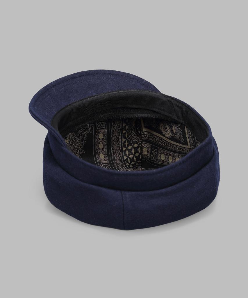 Maia Wool Beret - Navy