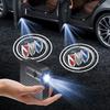 1/2pcs LED Car Door Welcome Light Car Logo Projector Car Badg For Buick Excelle XT Excelle GT Encore Enclave Royaum Park Avenue