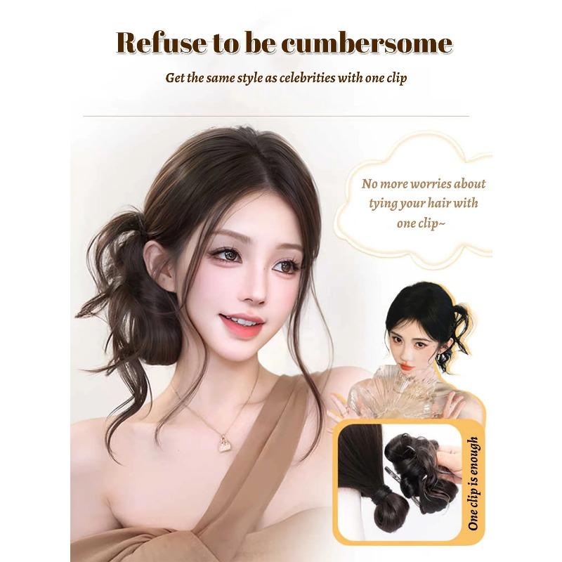 Chicken Feather Hair Band Claw Clip Feather Shuttlecock Hair Extensions Messy Hair Bun Crab Clip High Ponytail Hair Accessories