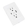 Socket USB Type C Wall Outlet Multi Functional High Safety Receptacle for Home