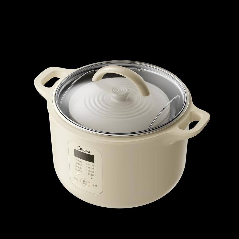 Midea 3.1L Multi-Function Electric Slow Cooker CN Plug (adapter Included)