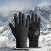Fleece Outdoor Heating Electric Bike Cycling Touch Screen Hiking Mountaineering Anti Slip Gloves In Autumn and Winter