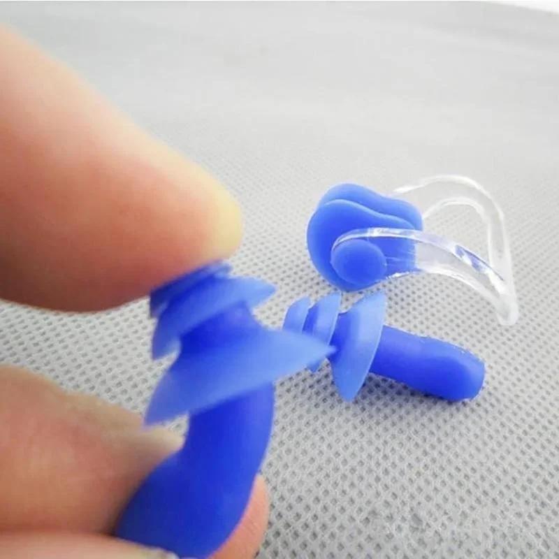 3pair Silicone Ear Plugs Anti Noise Snore Earplugs Comfortable for Study Sleep and Swimming Random Color