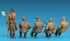 Miniart 1/35 Scale Soviet Jeep Crew (5-Piece Special Edition) with Weapons and Equipment, Plastic Model Kit MA35313