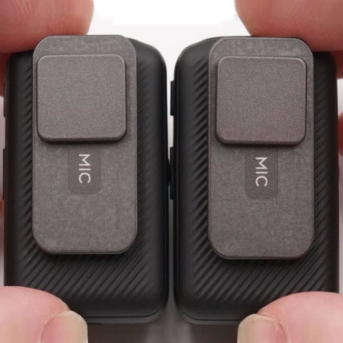 INSYOO Original Microphone Clip Magnet (Pair) for DJI Wireless Transmitter: Easy Installation and Seamless Fit (No Logo)