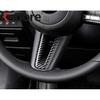 Car Steering Wheel Panel Cover Trim For Mazda 3 Axela BP      2024 2025 Carbon Fiber Interior Accessories