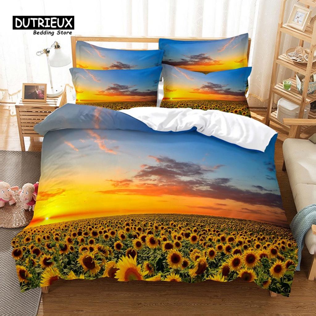 Cat Lovers Duvet Cover Set, Fashion Bedding Set, Soft Comfortable Breathable Duvet Cover, For Bedroom Guest Room Decor