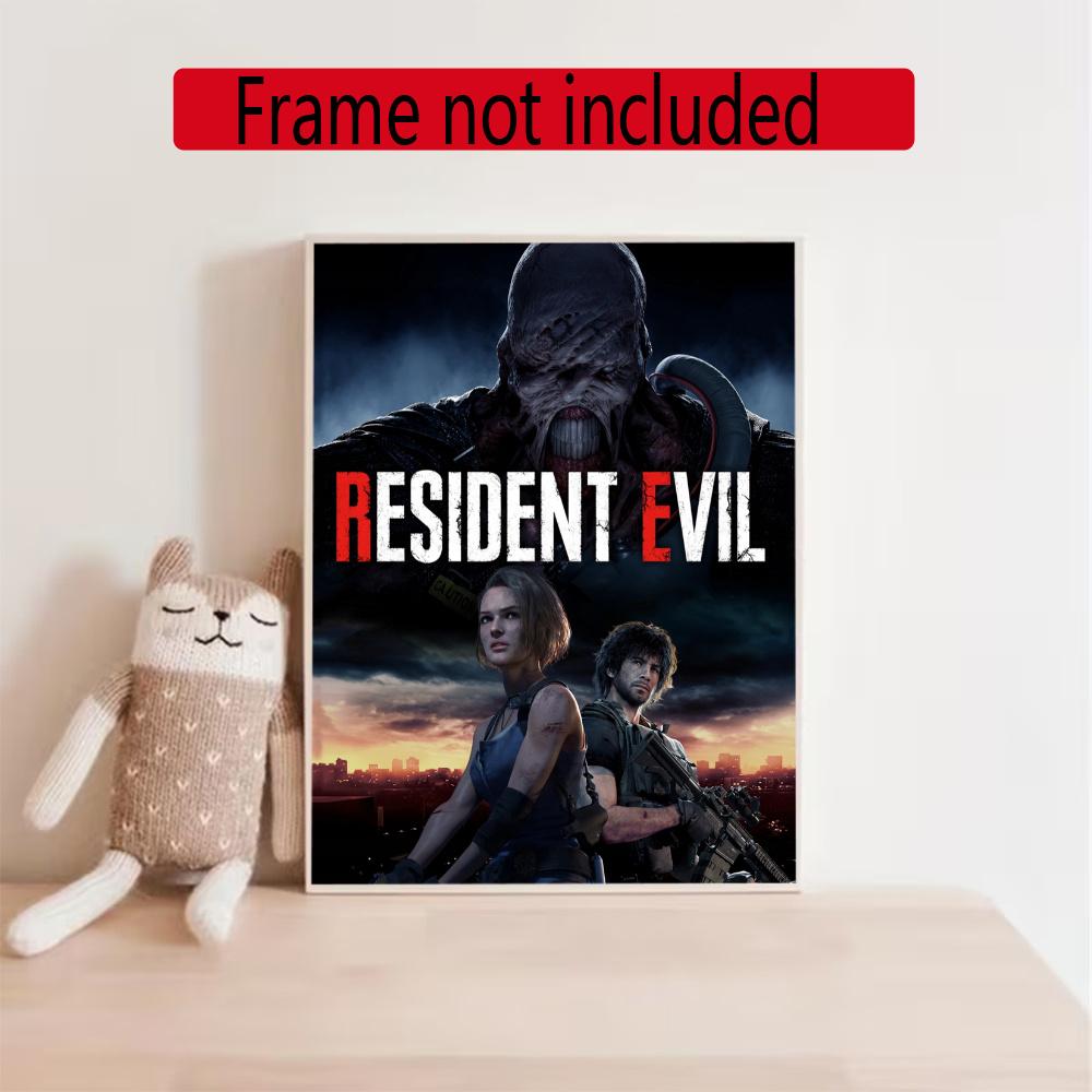 Resident Evil Alice 5D Round Diamond Painting Kit Diamond Embroidery Painting Rhinestones Mosaic Frameless Handwork Decoration Arts