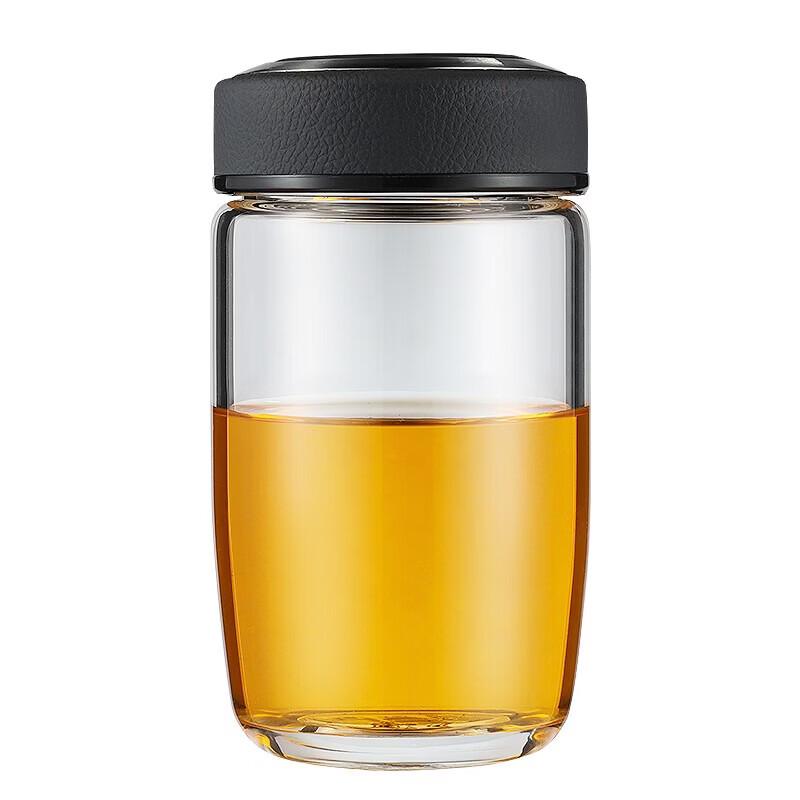 WANXIANG Single-Layer Borosilicate Glass Tea Mug