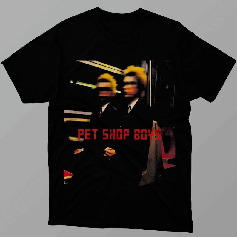 Rare Pet Shop Boys T-shirt Tee Unisex Men Women Full size S to 5XL GC1479 S
