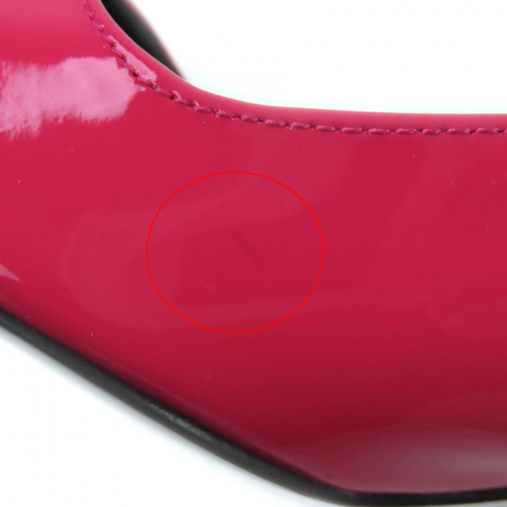 VERSACE pumps pink Patent leather Women 36 Used