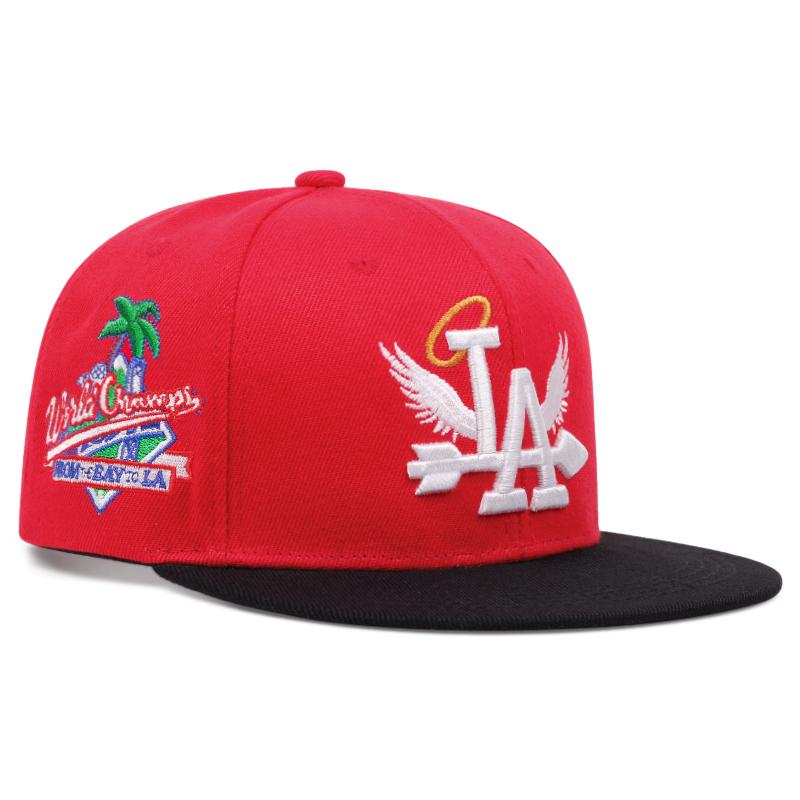 New Letter Wing Pattern Side Coconut Tree Embroidery Fashion High Quality Snapback Men's Versatile Casual Baseball Hat