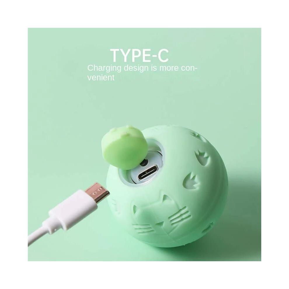 Crazy  Interactive Cat Toy Self-Moving Kitten Jumping  Toys Vibration Sensor Cats Game Toy Cat Accessories