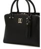 Daks Womens Accessories Black Dd Logo Cowhide Tote Bag_Dcba6E750Bk