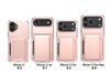 iPhone 17 Card Slot Flip Wallet Case, Drop-Proof Premium Protective Cover for iPhone 14/15/16 Plus