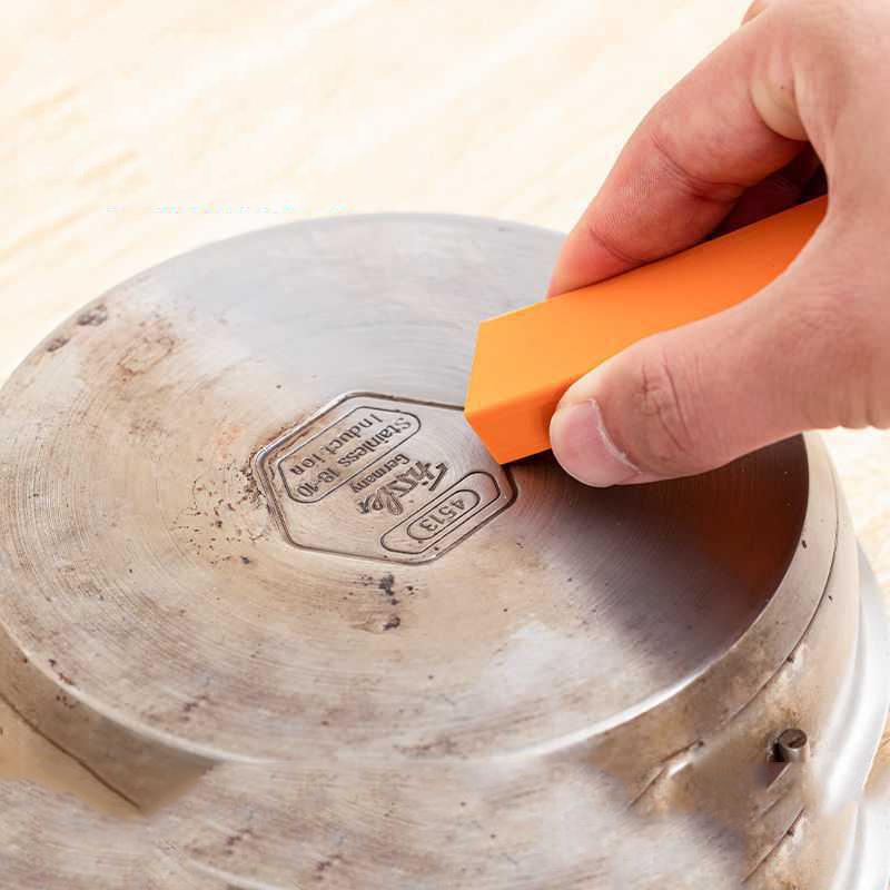 Stainless Steel Cleaning Eraser for Household Kitchen, Removing Scale, Rust, and Dirt MIT