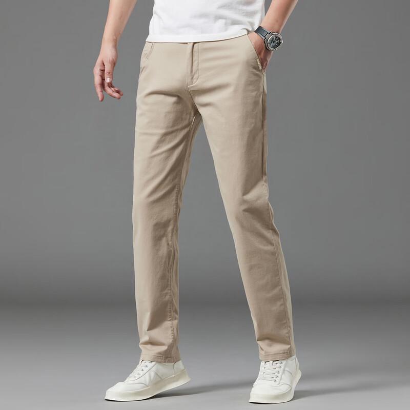 JEEP Men's Business Casual Straight-Leg Pants