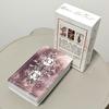 12x7cm Doppelt geprägtes Tarot-Deck in moderner Farbgebung 78 Aquarell-Tarotkarten basierend auf RWS-Bildsprache Ästhetische Divinationskarten