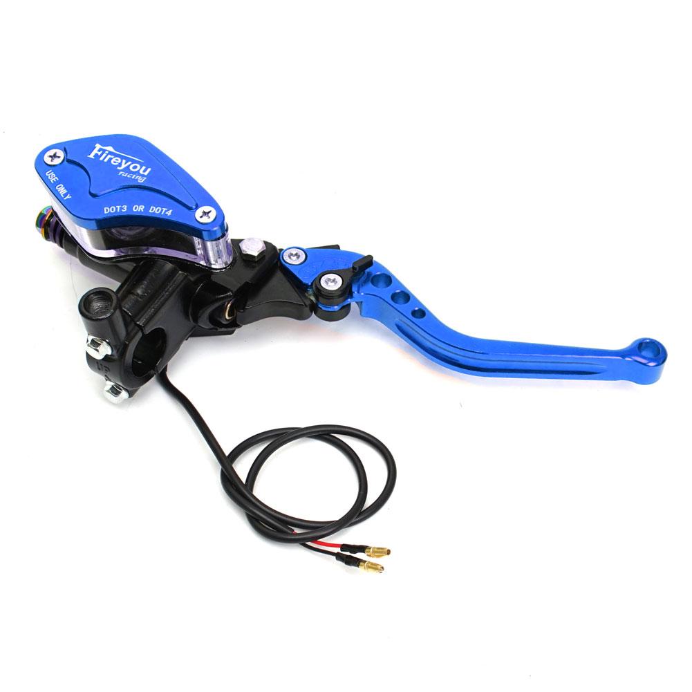 Universal 12.7mm Motorcycle Hydraulic Clutch Kit wIth Lever for Honda Yamaha Kawasaki Suzuki Motos Embrague Repair Accessories
