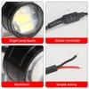 2pcs Motorcycle Flash Strobe Eagle Eye Motorcycle Daytime Running Light Fog Lamp Headlight Moto Accessories