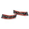 F81Z-2551729-AAB 81Z-2551728-AAB 1 Pair Roof Corner Molding Trim Fit for Ford F250 F350 F450 F550 Super Duty 1999-2007