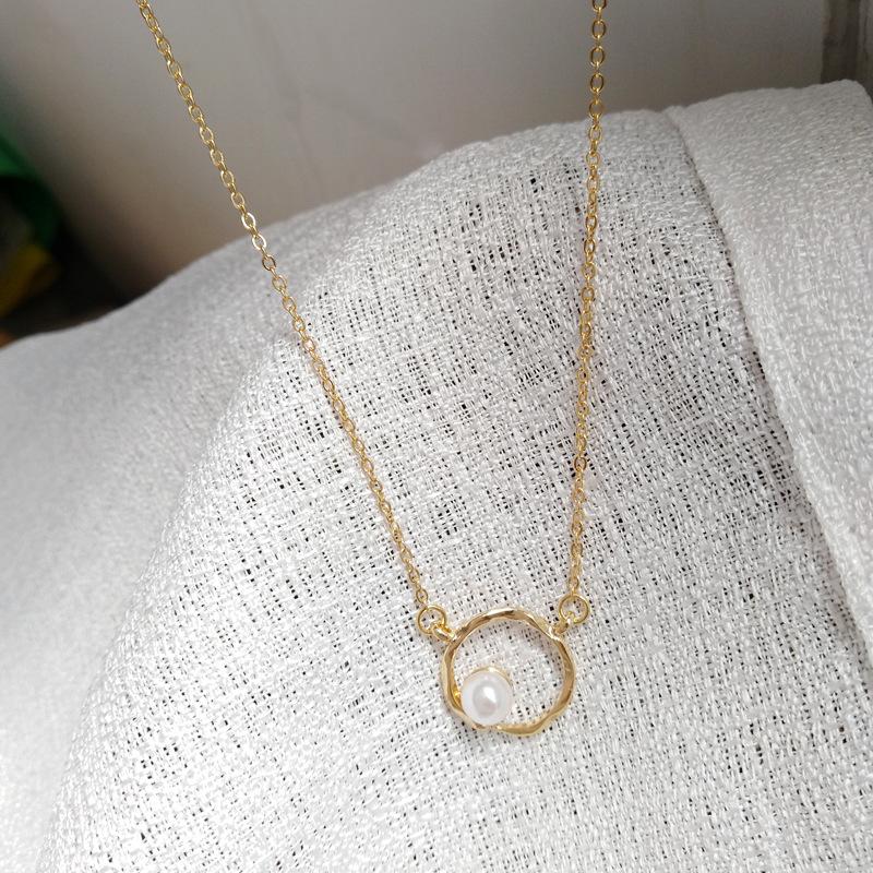 Sweet Girls Elegant Thin Chain Necklace 