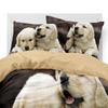 Animation Cartoon Animal Three-Piece Quilt Cover 3D Digital Printing
