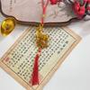 2027 Year of the Sheep Chinese Zodiac Pendant Lightweight Lucky Car Hanging Accessory Nice New Year Housewarming Gift