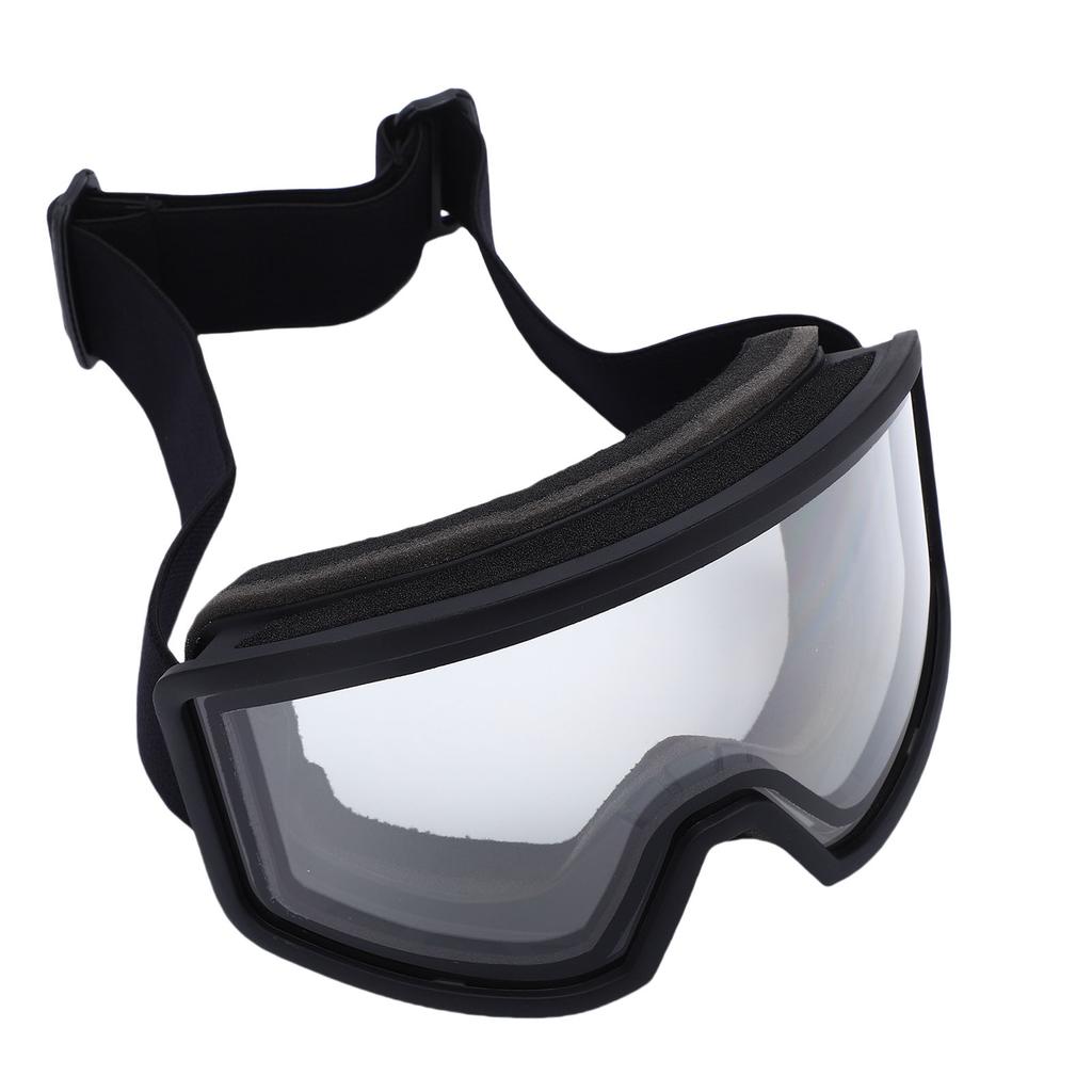 Ski Goggles 2 Layer Anti Fog Sun Proof Over Glasses Snow Goggles for Outdoor Sports Snowboard Transparent