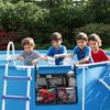 Large Outdoor Hook-Type Pool Toy Storage Bag - Beach & Inflatable Toy Mesh Bag