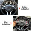 For Mercedes-Benz A Class A180 A200 A220 A250 W176 2013-2015 Car Steering Wheel Shift Paddle Aluminum Alloy Car Styling Extender