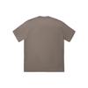 Li Ning Vital Series Solid Color Loose Casual Short Sleeve T-Shirt Unisex Tops Mushroom-Brown AHSTB11-2