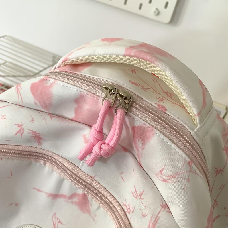 Студенческий школьный рюкзак женский большой вместимости с принтом рюкзак для учеников — фото 20