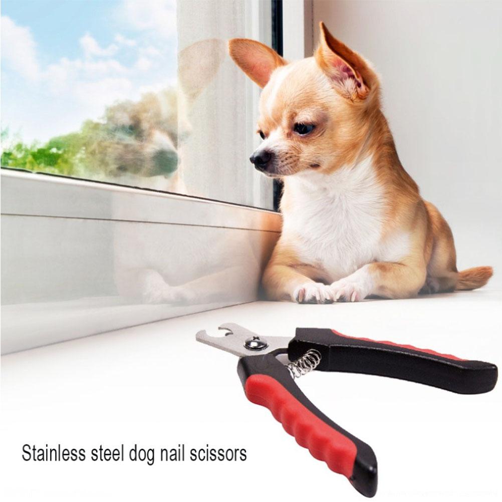 Tiernagelschere mit Feile Tiernagelschneider mit Verriegelung Krallenschere Set für Hund Katze