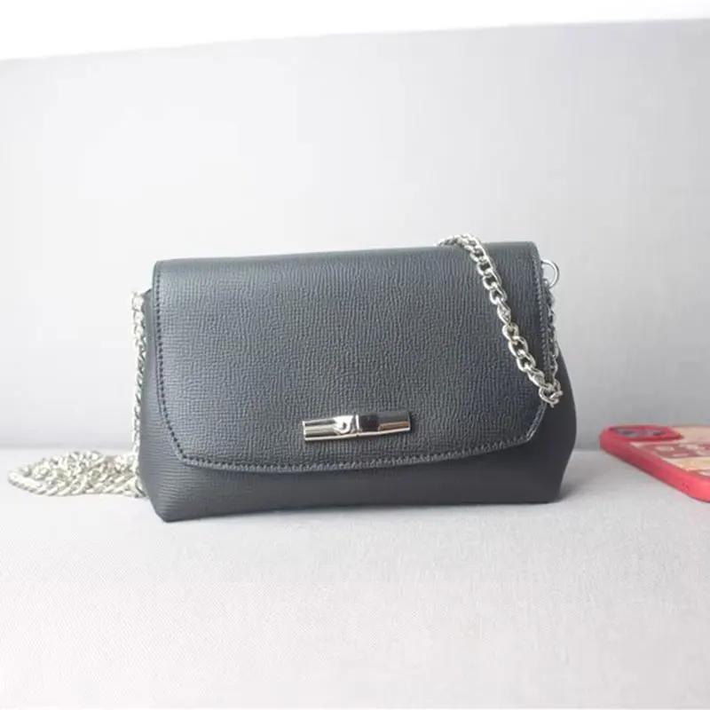 New Women's Leather Bag Single Shoulder Diagonal Straddle Bag Commuter Versatile Dinner Bag Fashion Women's Bag