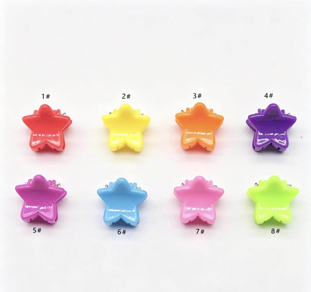 Mini Hair Claw Clips | Assorted Colors | Princess Hair Accessories