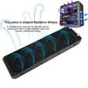 120mmCelsius360mm 18 Tubes Thread Water Cooler   for PC Computer Water Cooling (120mm)