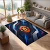 Tappeto in Flanella Stampato Manchester United Antiscivolo Morbido Poliestere Tappeto per Pavimento Tappetino Decorativo per Interni per Camera da Letto Soggiorno Divano