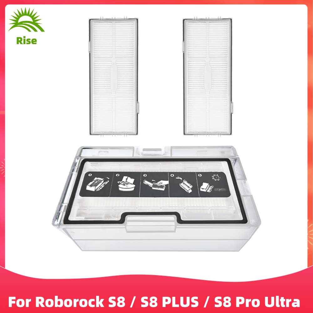 Kompatibel mit ( Roborock S8 / S8 PLUS / S8 Pro Ultra / G20 ) Roboterstaubsauger Staubbehälter Staubbox Ersatzteil