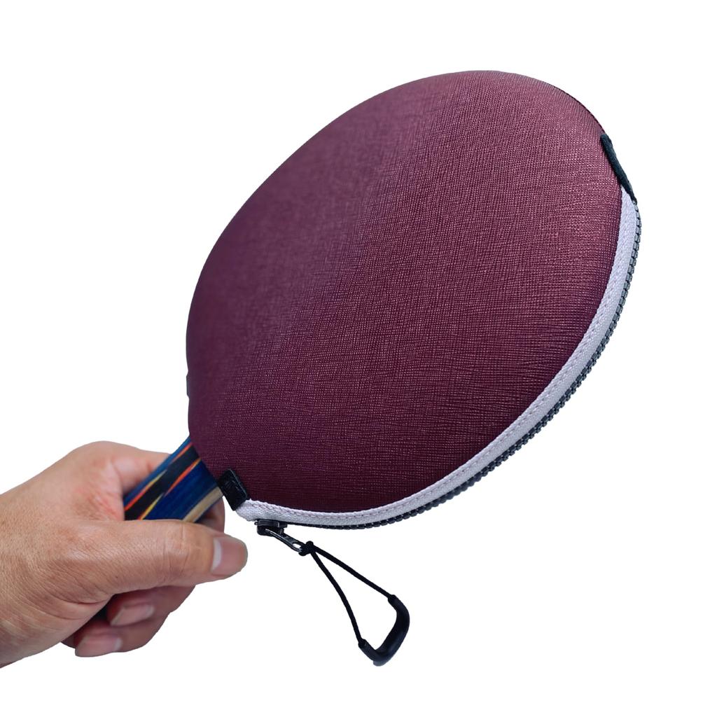 OneJoy Table Tennis Racket Lightweight Case for Protecting the Striking with Hooks and Minimalist Made In Taiwan Ping Pong Headcover, &