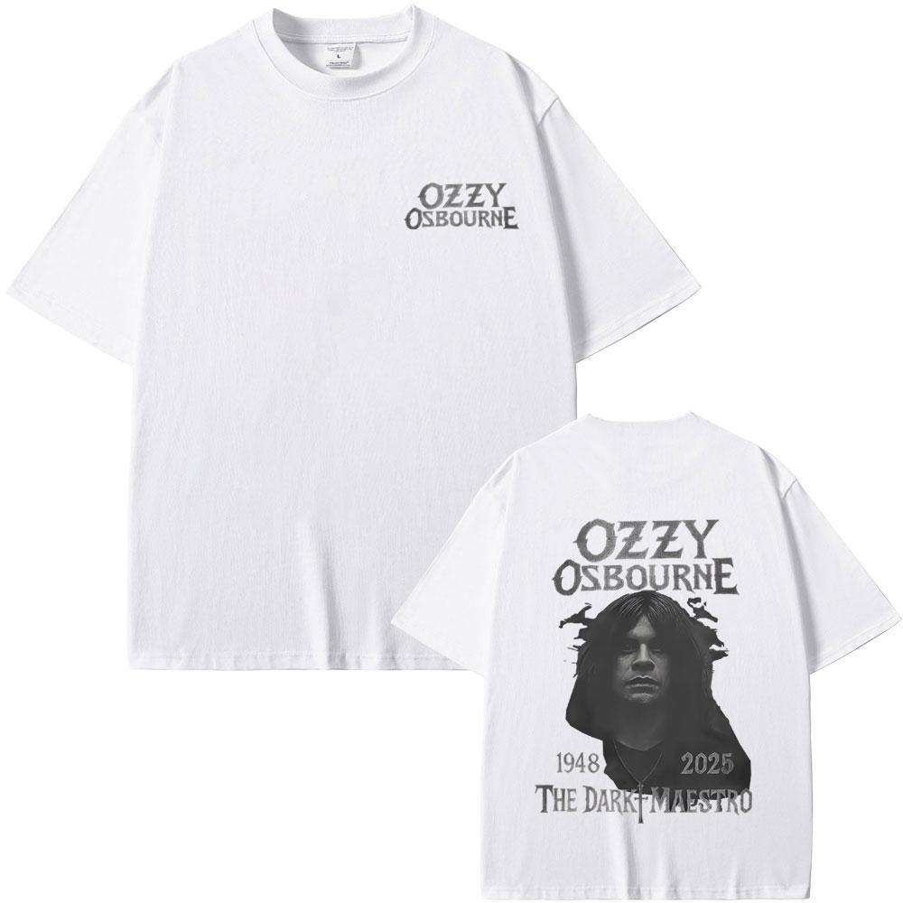 Heavy Metal Rock Band Black Sabbath Ozzy Osbourne Tshirt Men Women Fashion Casual Oversized T Shirts Tops Male Vintage Tshirt